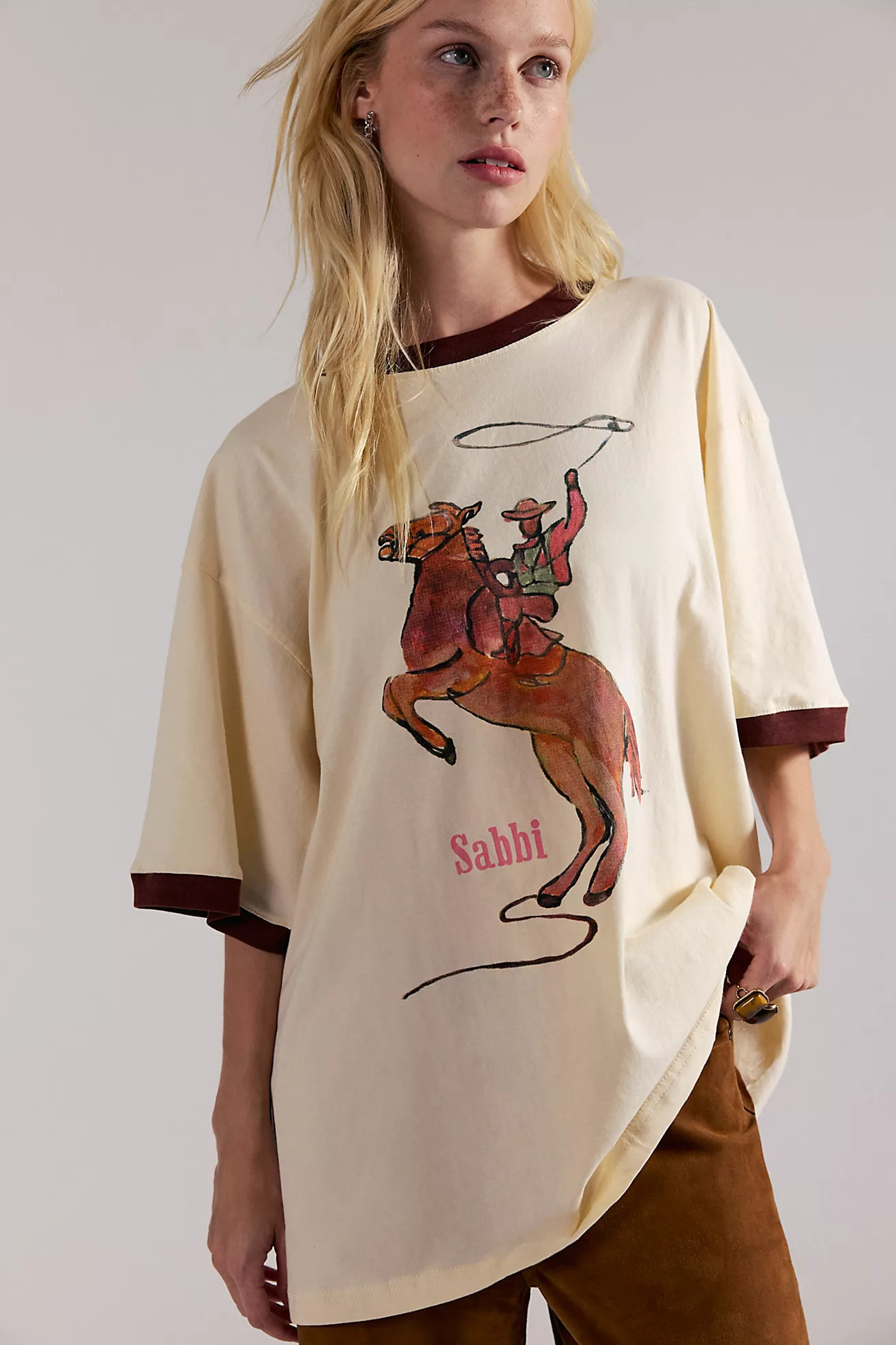 Sabbi Yeehaw Tee | Free People (Global - UK&FR Excluded)