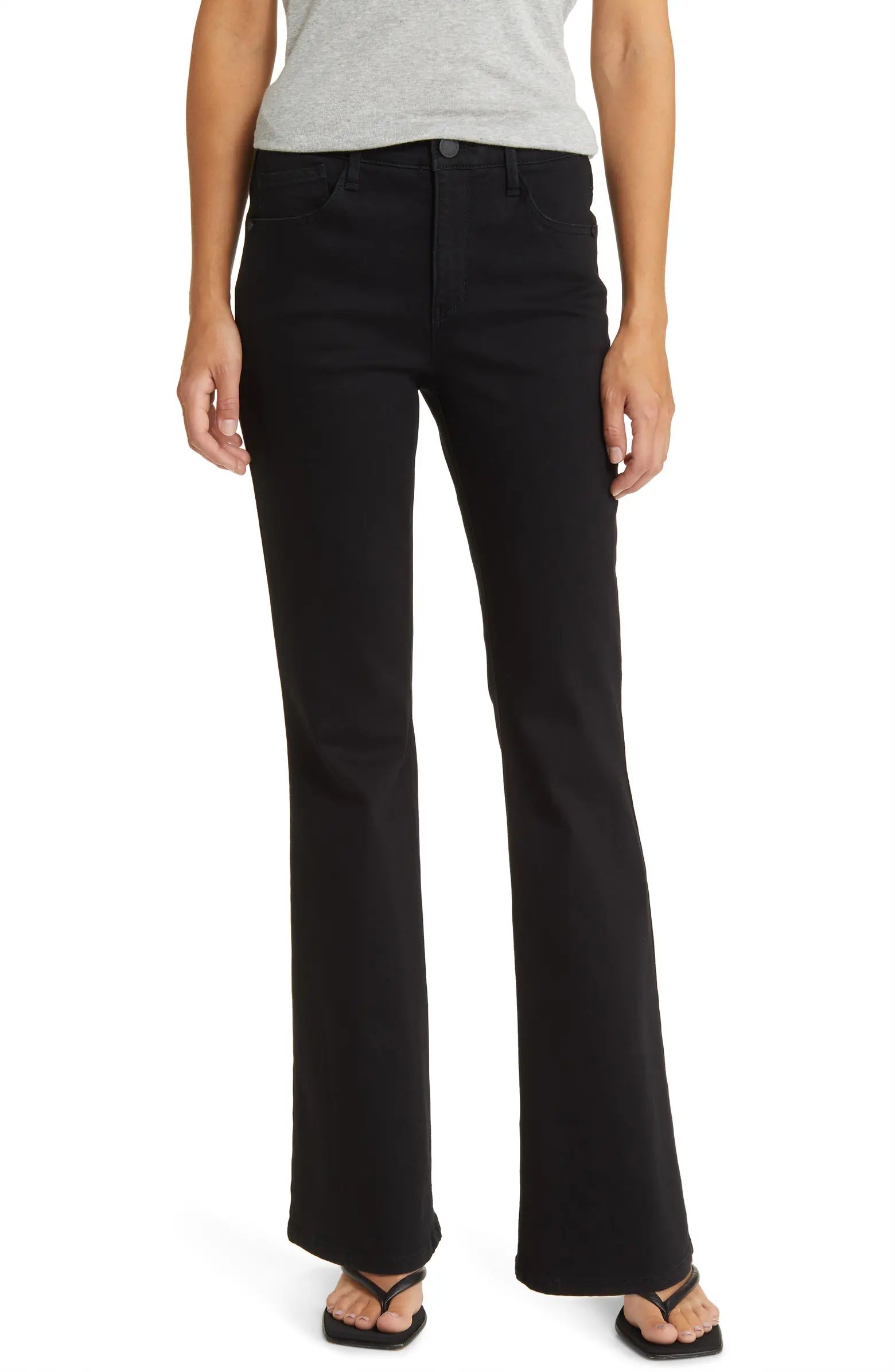 'Ab'Solution High Waist Flare Jeans | Nordstrom