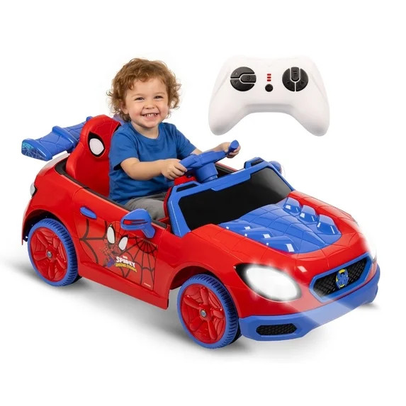 +13View allHero image 0 of Huffy 12V Spider-Man Spidey and His Amazing Friends Ride-On Car with R... | Walmart (US)