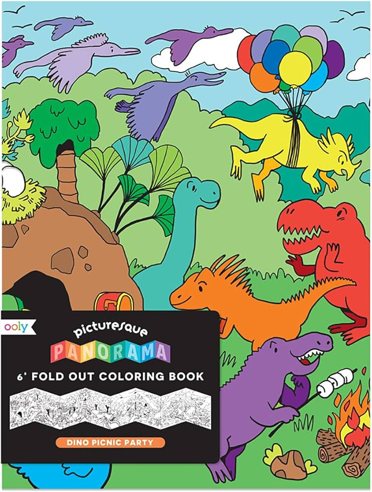 Ooly, Picturesque Panorama - Dino Picnic Party | Amazon (US)