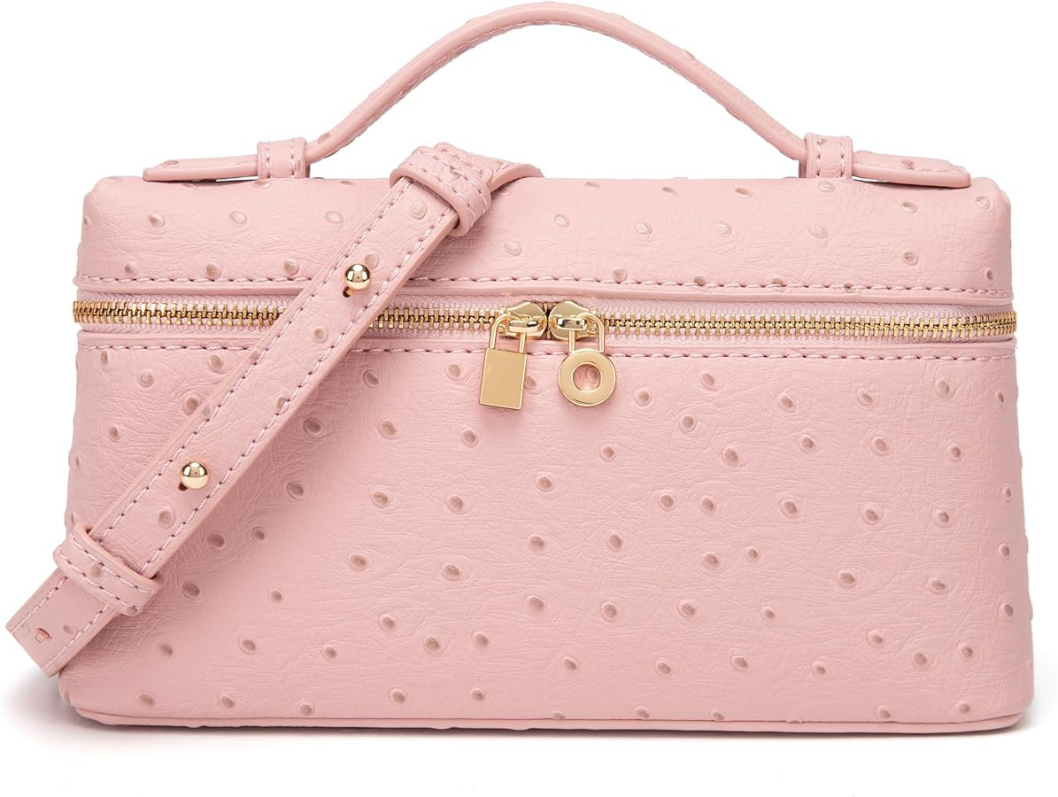 Rejolly Crossbody Bag for Women Small Pouch Top-Handle Leather Bag Designer Shoulder Handbag Quie... | Amazon (US)