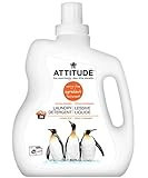 ATTITUDE Liquid Laundry Detergent, EWG Verified Laundry Soap, HE Compatible, Vegan and Plant Based Products, Cruelty-Free, Citrus Zest, 36 Loads, 60.8 Fl Oz | Amazon (US)