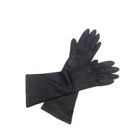 50S Long Leather Gloves Black Vintage Size 6 Evening Or Day Xs To Small Opera | Etsy (US)