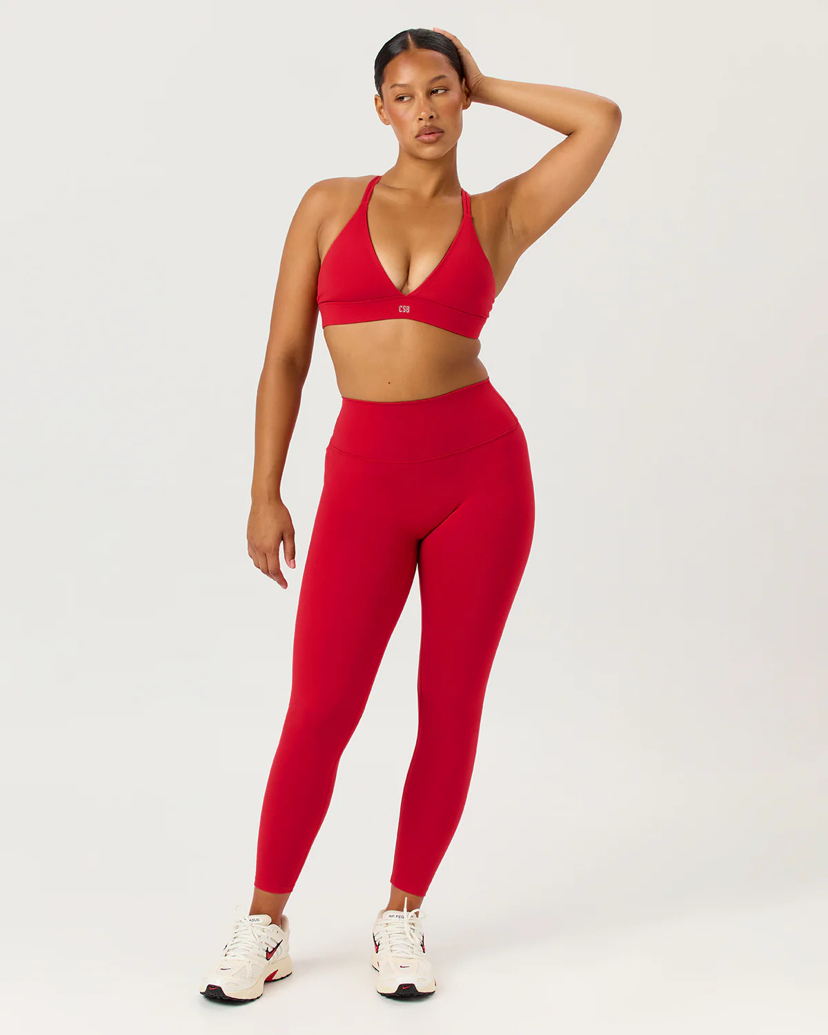 Serenity Scrunch Leggings | Chilli | Crop Shop Boutique US