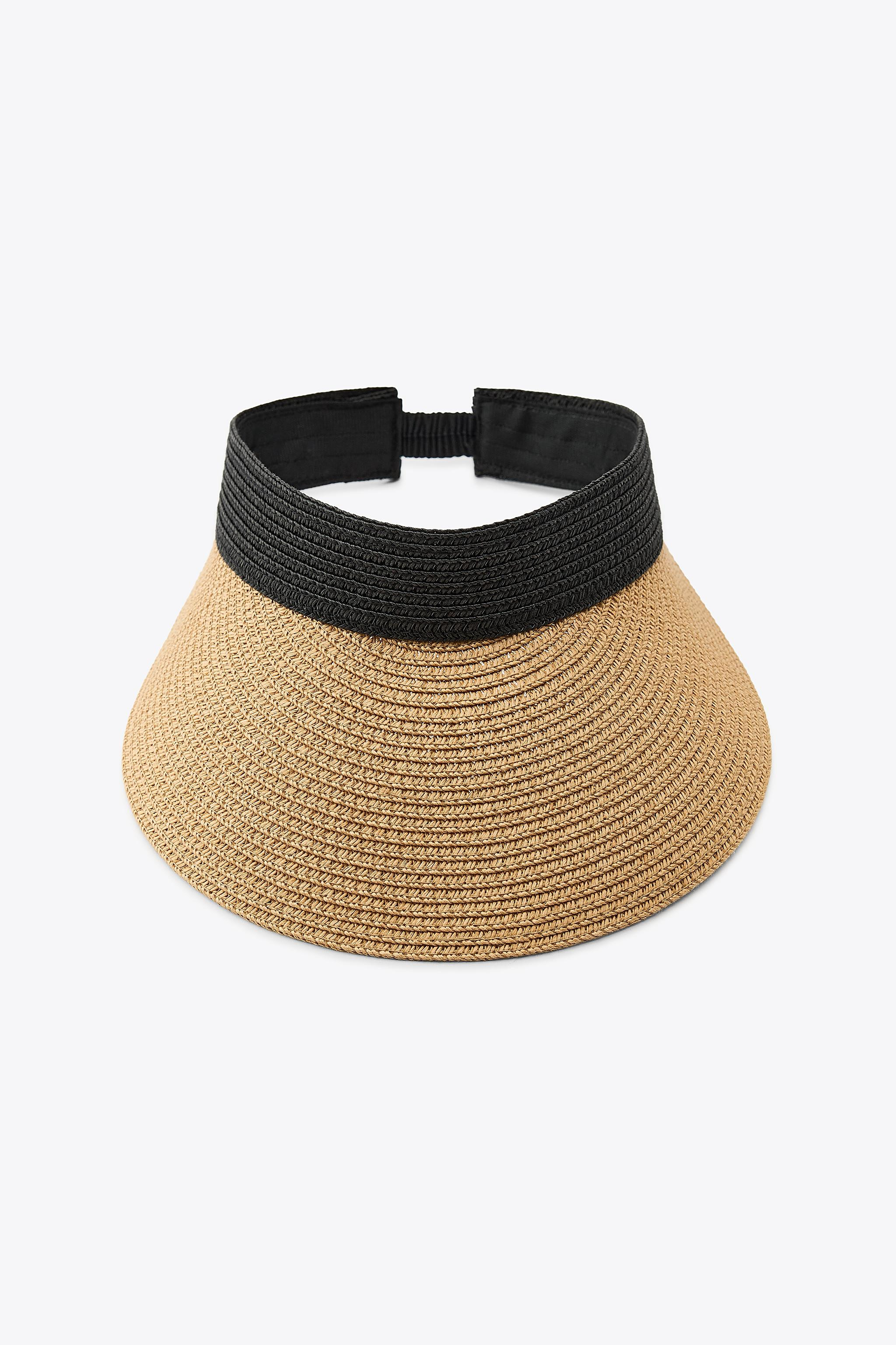 CONTRAST WOVEN VISOR | Zara UK