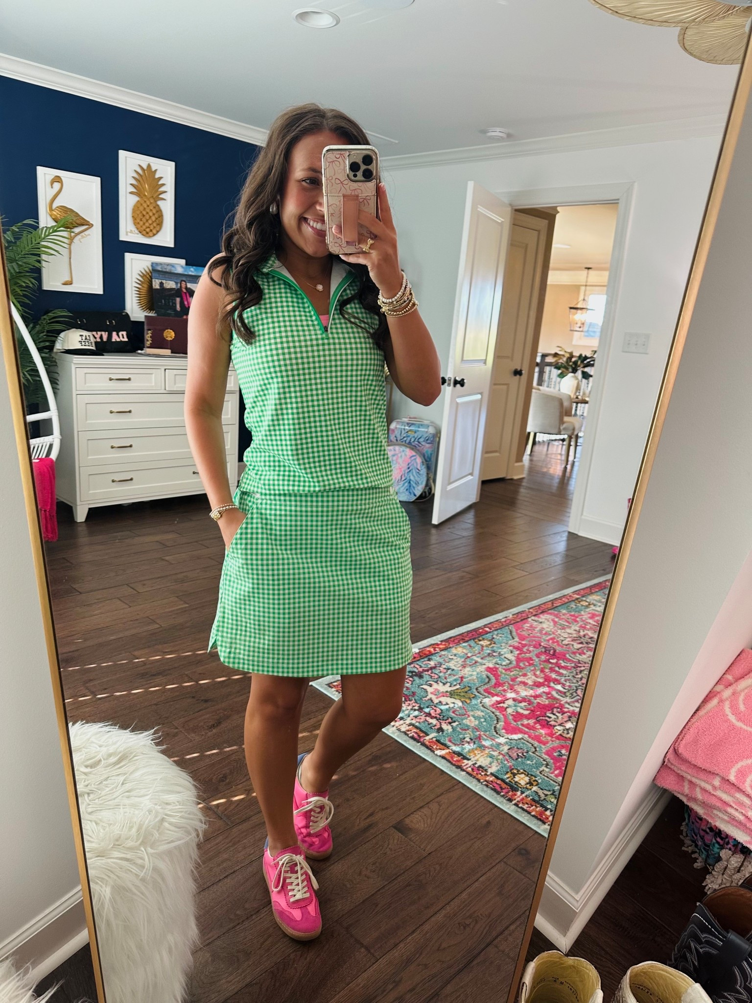 Cute, Cool, & Comfy 👏👏 Wearing an XS in the top & a small in the skirt! 



#LTKActive #LTKShoeCrush #LTKFindsUnder100