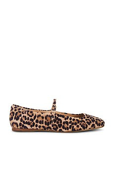 Dolce Vita Reyes Ballet Flat in Dk Leopard from Revolve.com | Revolve Clothing (Global)