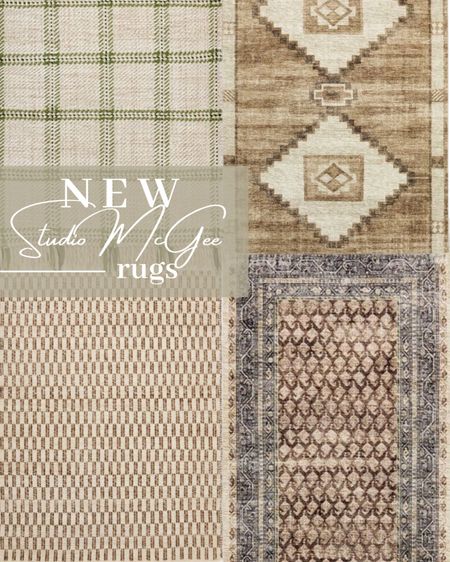 NEW Studio McGee Target Rugs | area rug | accent rug | cottage | organic | modern