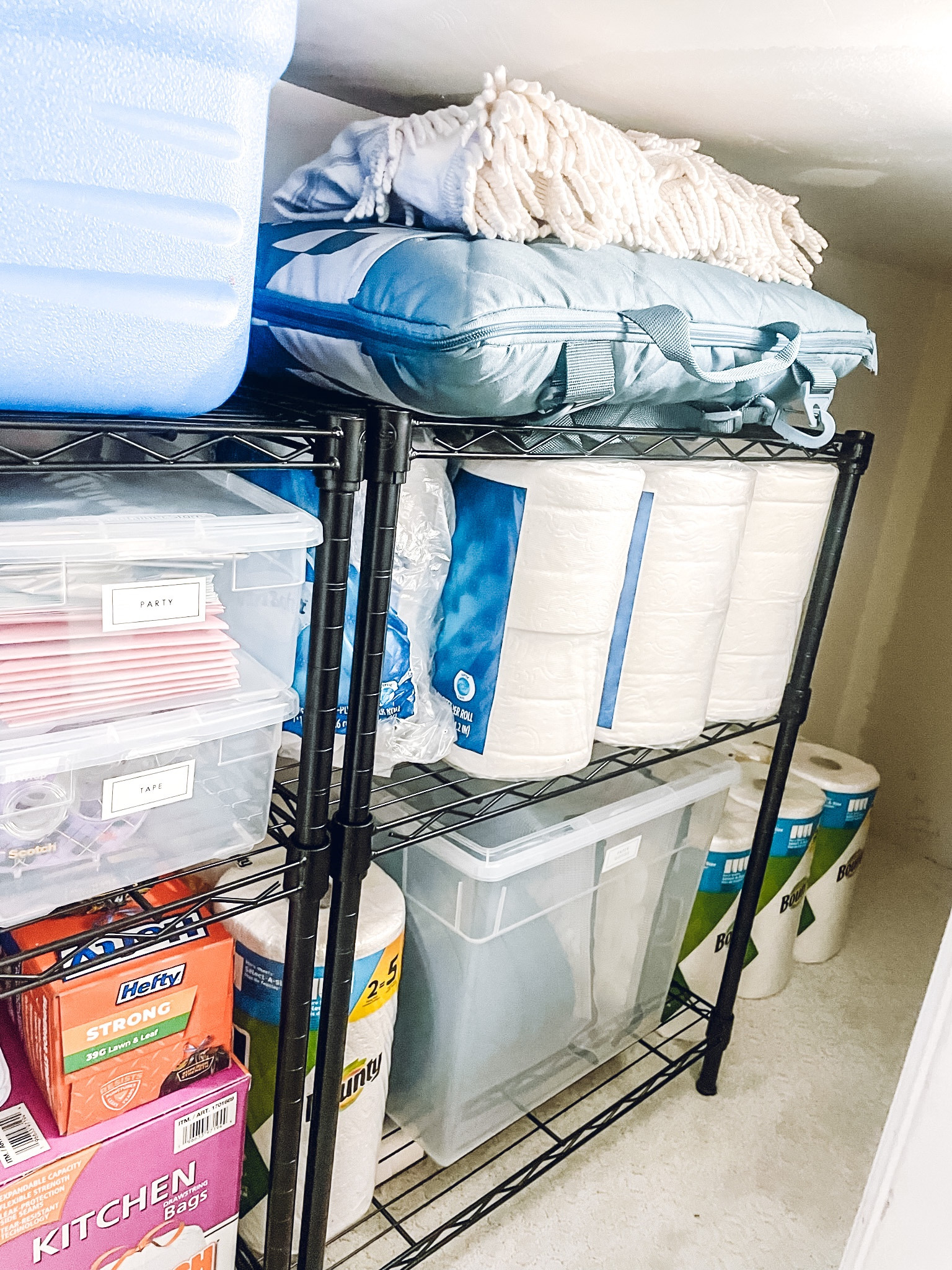 Storage organization✨ Brightroom 3 Tier Wide Wire Shelving. The Container Store Our Deep Sweater Box. The Container Store Our Sweater Box.

#LTKfamily #LTKhome