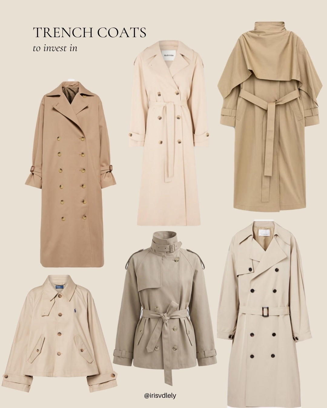 Trench coat to invest in this spring 

#LTKstyletip #LTKspring #LTKeurope