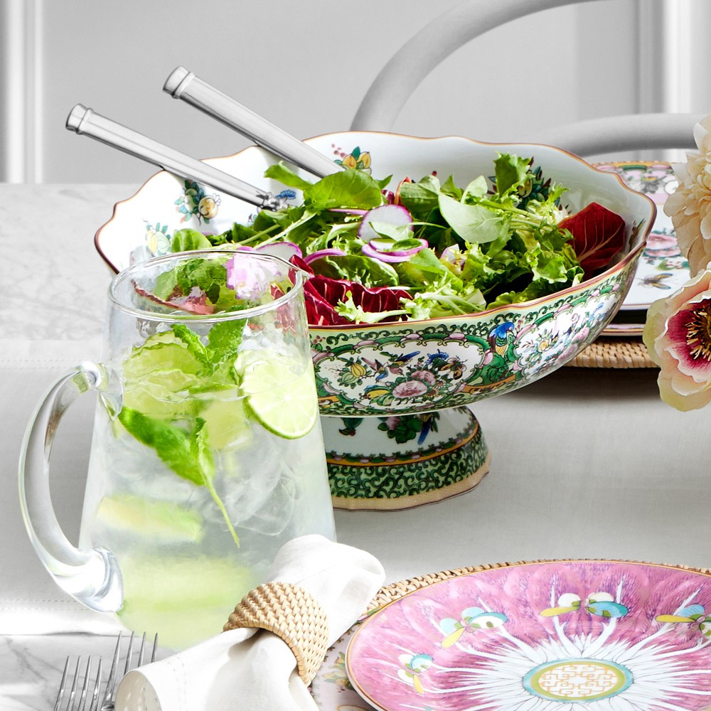 Famille Rose Porcelain Fruit Bowl | Williams-Sonoma