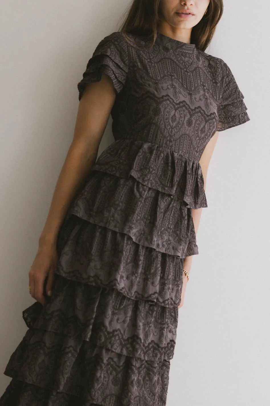 Octavia Tiered Maxi Dress | Böhme US