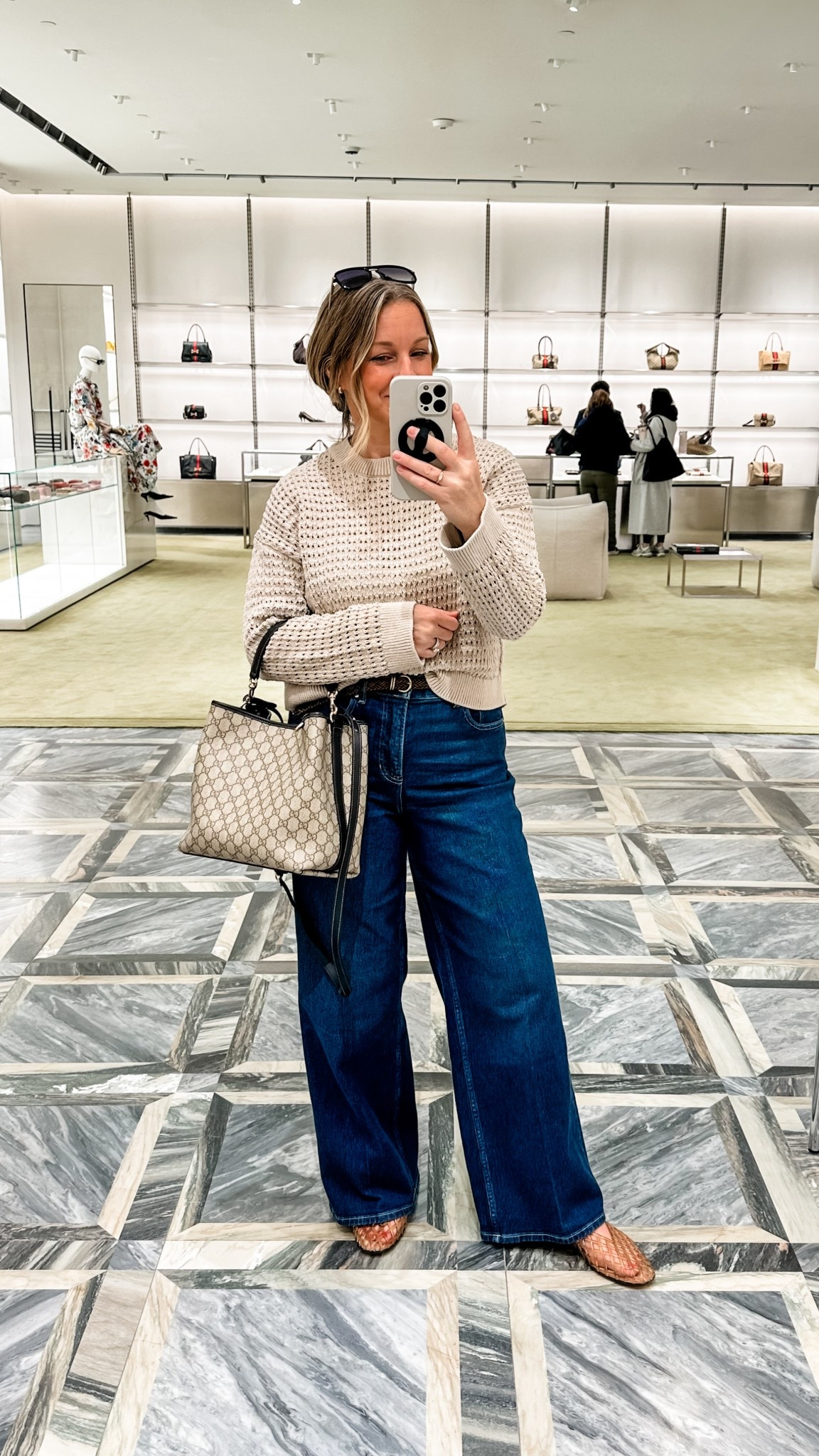 We had a day. 
Medium tops and medium petite jeans. Ultimate tummy control and compression! 

#LTKselfcare #LTKdayinmylife #LTKootd