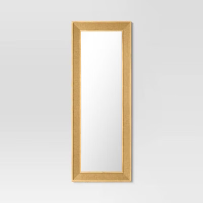 Classic Woven Wall Mirror Natural - Threshold™ | Target