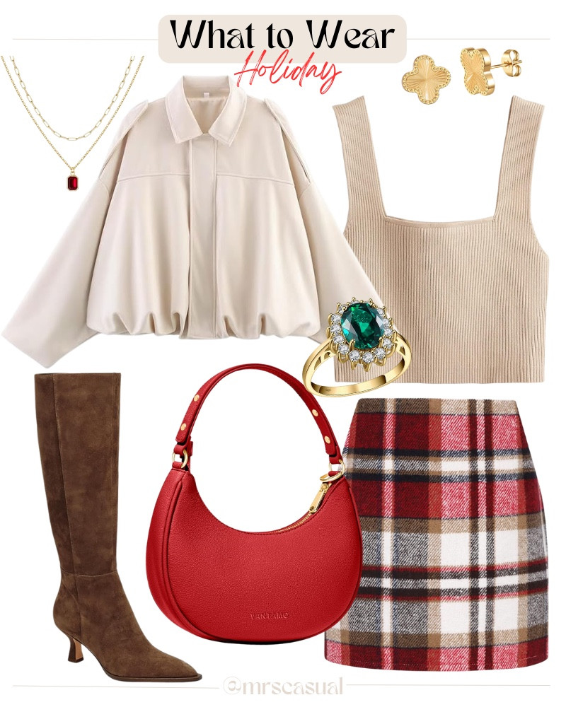 Plaid + cream + pops of red 🎁✨ This outfit is holiday perfection — chic, classic, and so comfy for any occasion.


#LTKGiftGuide #LTKHoliday #LTKSeasonal