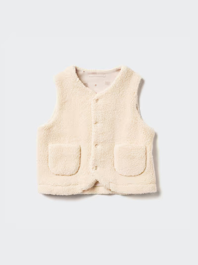 Fleece Pile Lined Vest | UNIQLO (US)