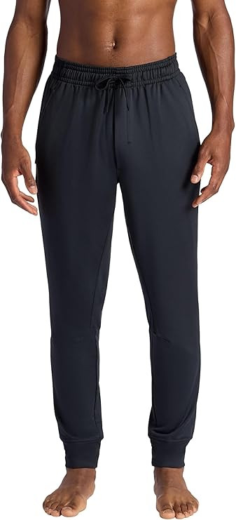 Gaiam Mens Zen Flex Jogger, Standard Fit, 30” Inseam, Stretch Midweight Material | Amazon (US)