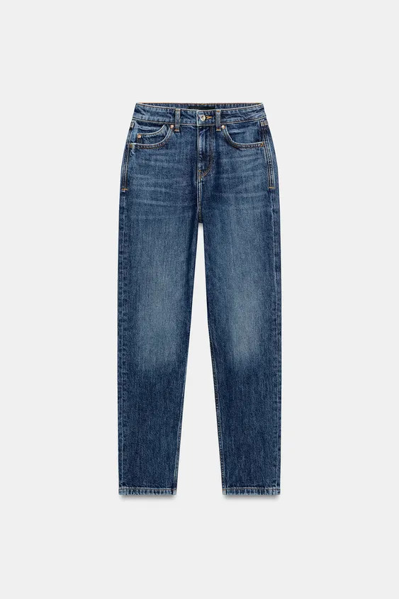 Z1975 HIGH-WAIST MOM FIT JEANS | Zara UK