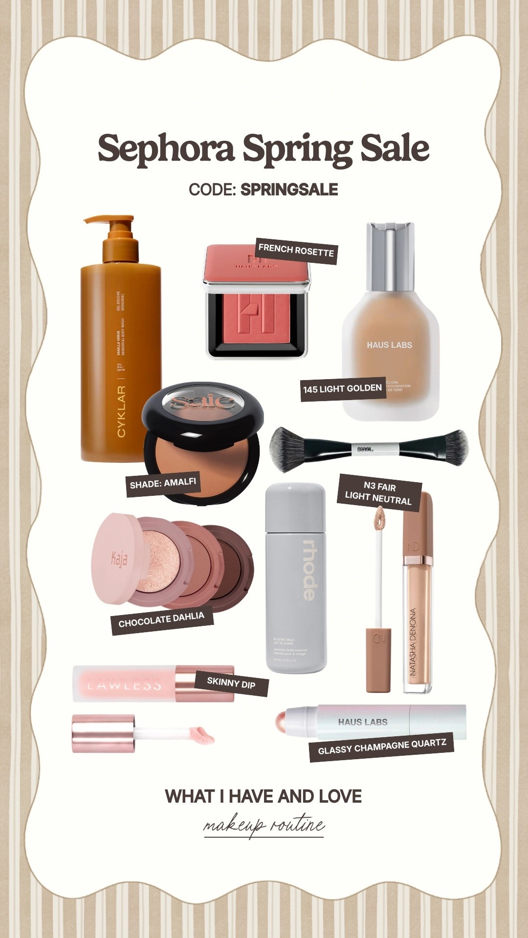 SEPHORA SPRING SALE — my top 10 recommendations 

#LTKSeasonal #LTKBeauty