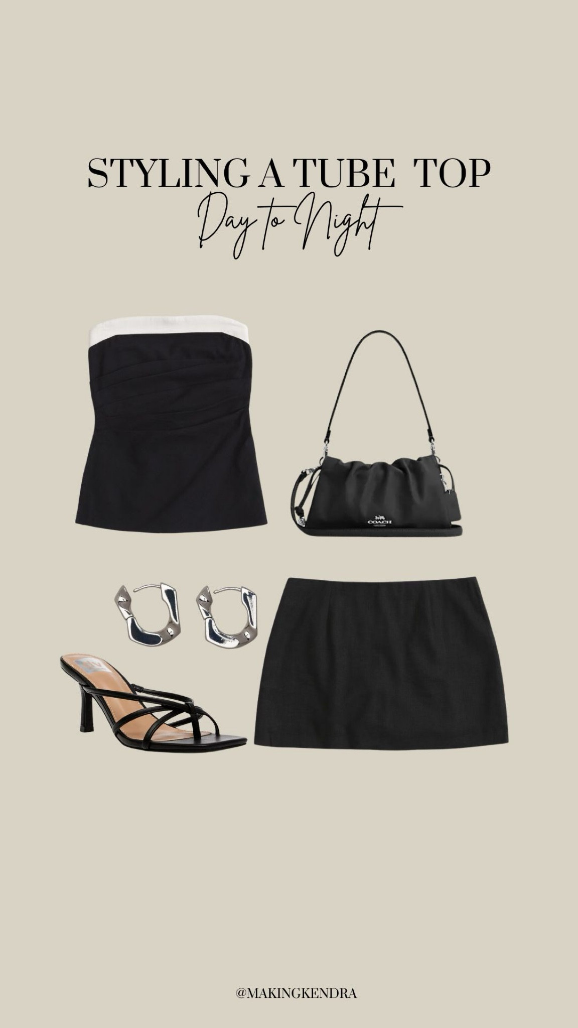 Styling a tube top for night 🌚🖤

#LTKStyleTip #LTKFindsUnder100 #LTKFindsUnder50