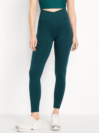 Extra High-Waisted CloudComfy 7/8 Leggings | Old Navy (US)