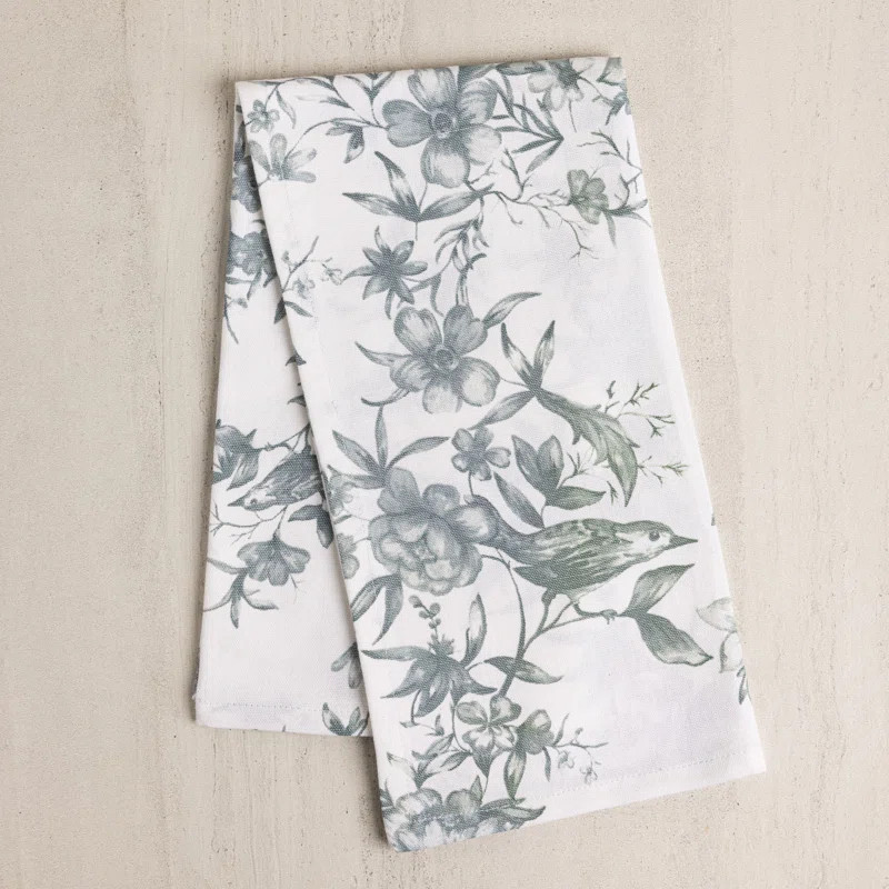 Chinoiserie Floral Tea Towel (Set of 2) | Wayfair North America