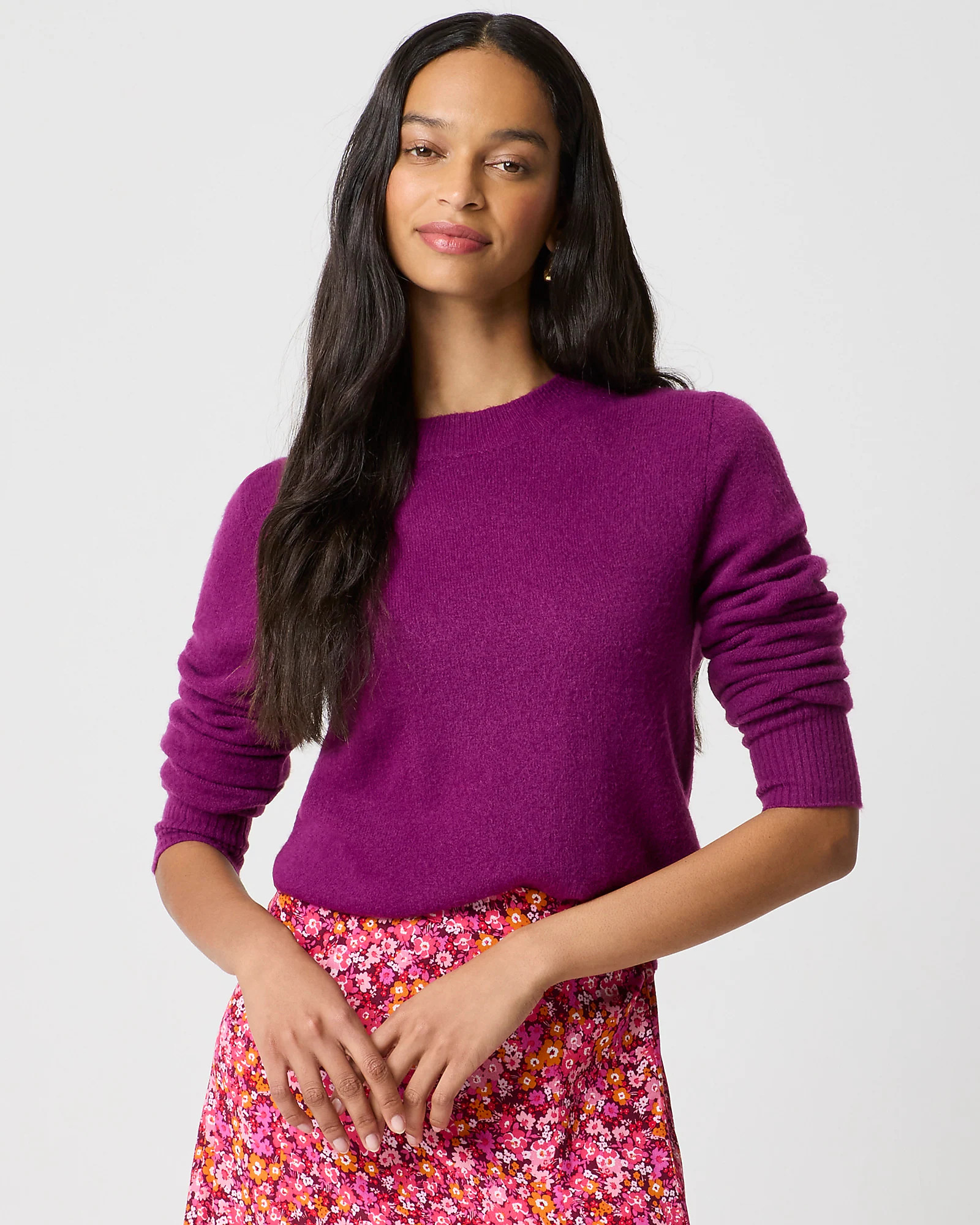 Crewneck sweater in extra-soft yarn | J.Crew Factory