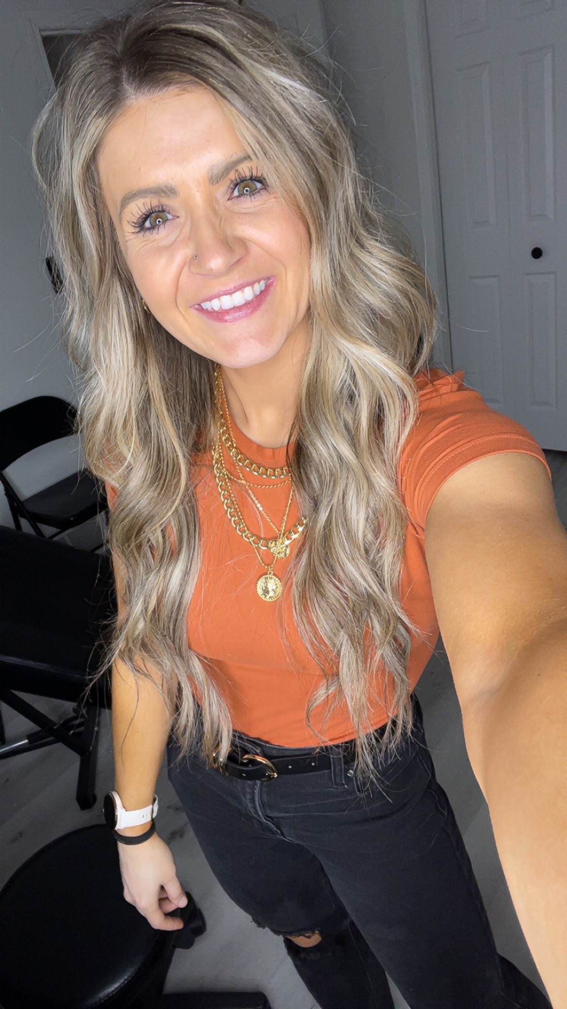 THE softest shirts. + cute necklace and belt!

#LTKStyleTip #LTKSpringSale