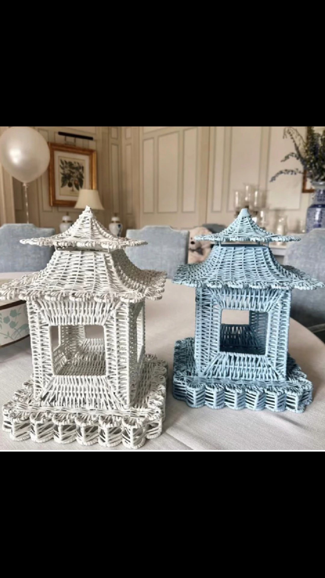 These wicker pagodas are the perfect addition to your summer tabletop!  Add flowers or flameless candles to add a special glow to your evening! 



#LTKSeasonal #LTKHome
