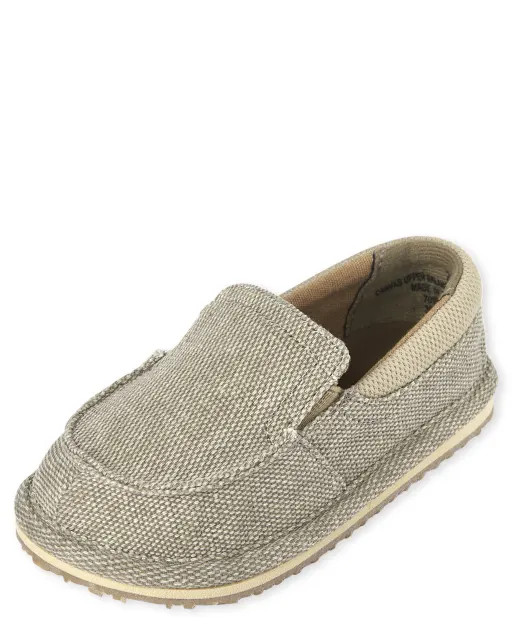 Toddler Boys Slip On Deck Shoes - tan | The Children's Place