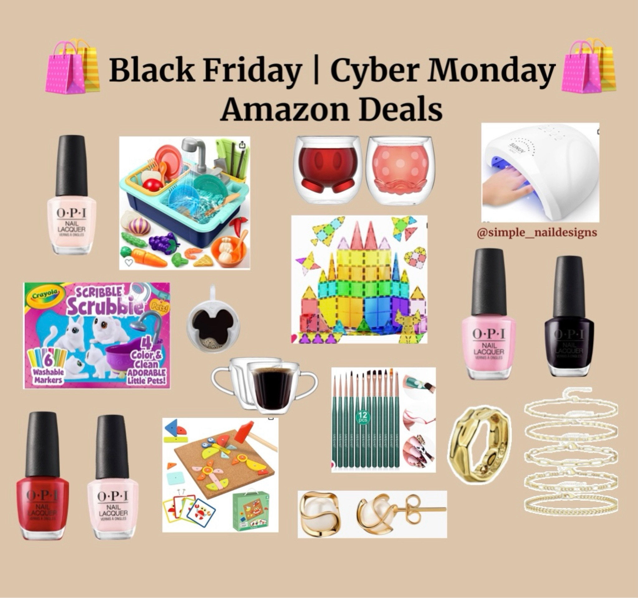 Black Friday • Cyber Monday | Amazon finds 

*Heart this post and be notified of price drops | then shop from your Favorites*

#giftideas #cybermonday #toys #christmas #holidays #kitchenmusthaves #amazon #amazonkitchen #giftguide #amazonkitchenfinds #amazonfinds
#nails #disney #mickeymouse #opi #jewlery #amazonjewlery

#LTKGiftGuide #LTKCyberWeek #LTKCyberSaleFR