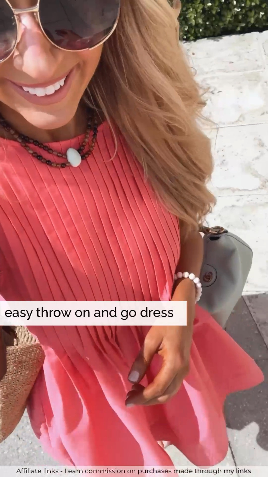 Affiliate links - I earn commission on purchases made through my links | walmart dress spring
Beach vacation outfit 