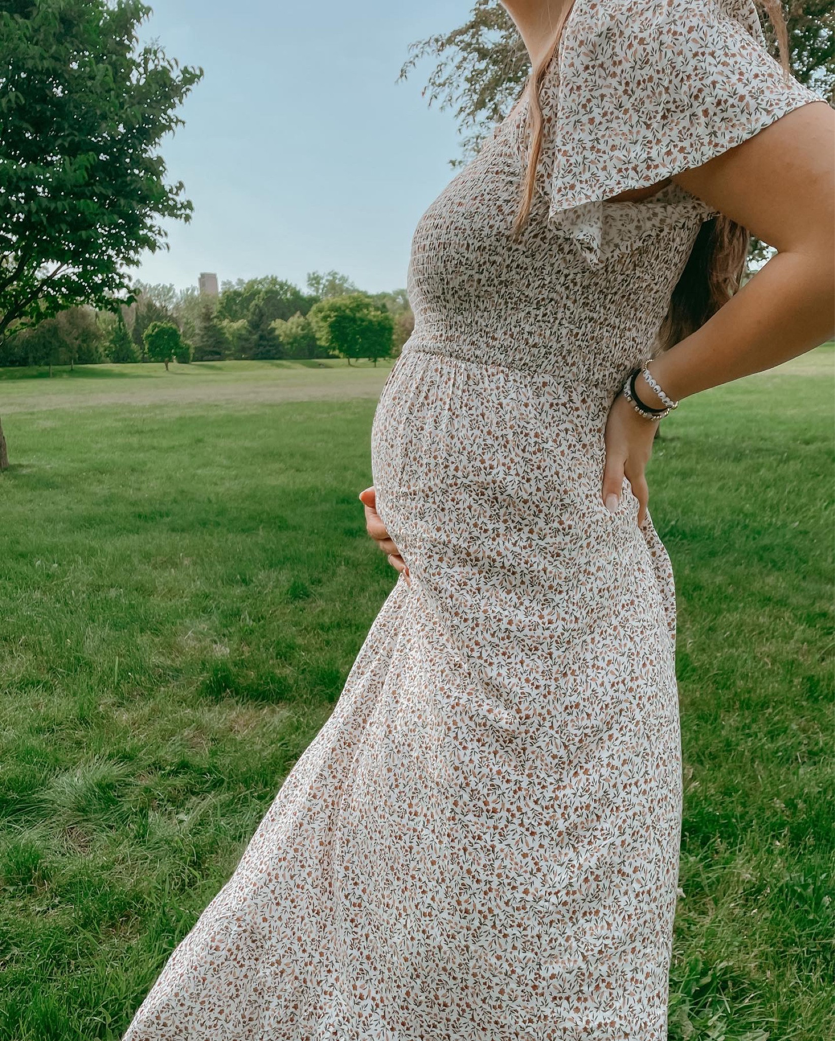 One of my fav dress with and without bump! Size M

#LTKbeauty #LTKfamily #LTKbump