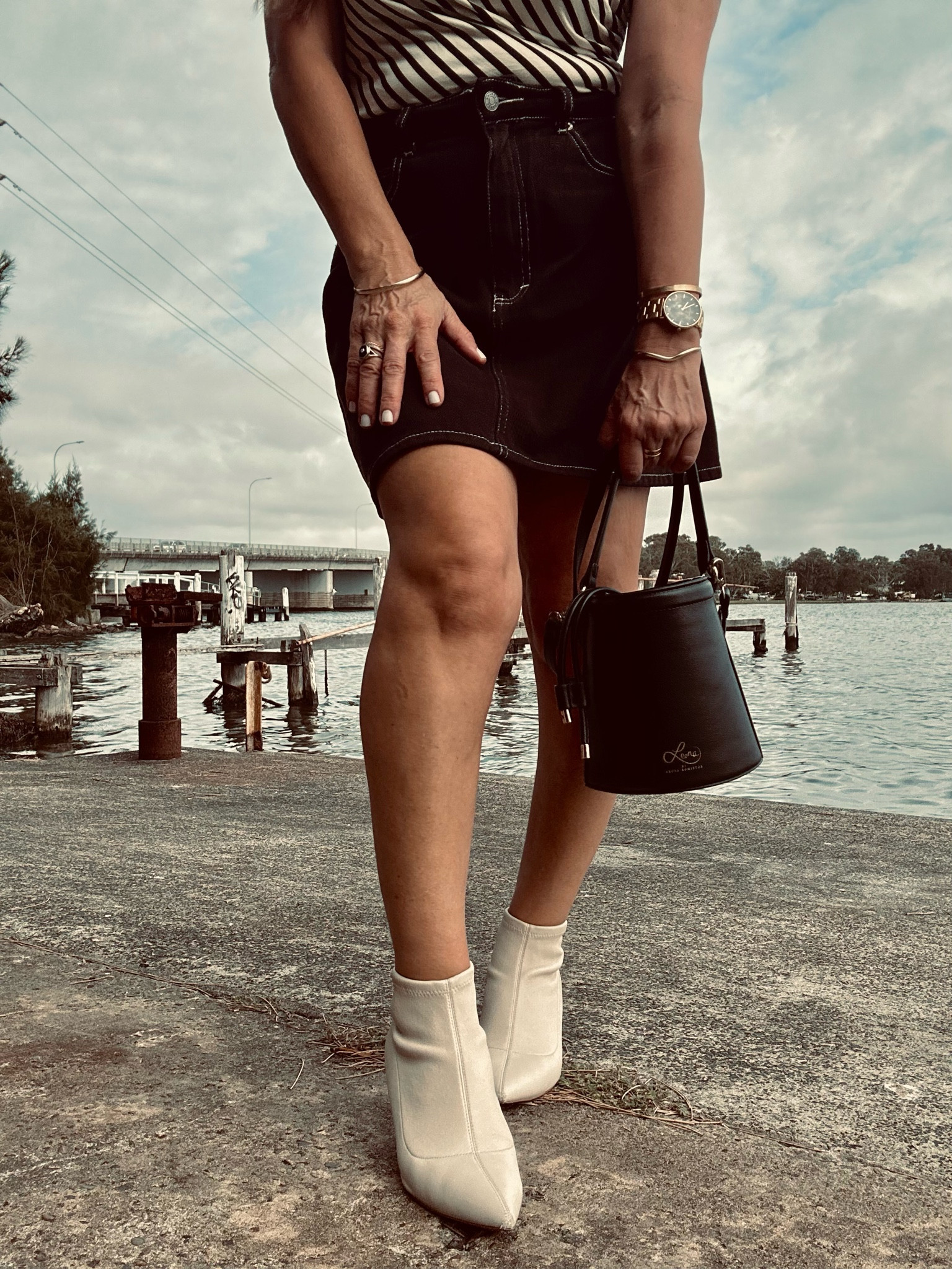 Ankle Sock Booties with everything!

Booties - Something Navu
Bag - Leona Edmiston
Watch - Nordgreen
Cuffs - Ana Luisa

#LTKaustralia #LTKstyletip