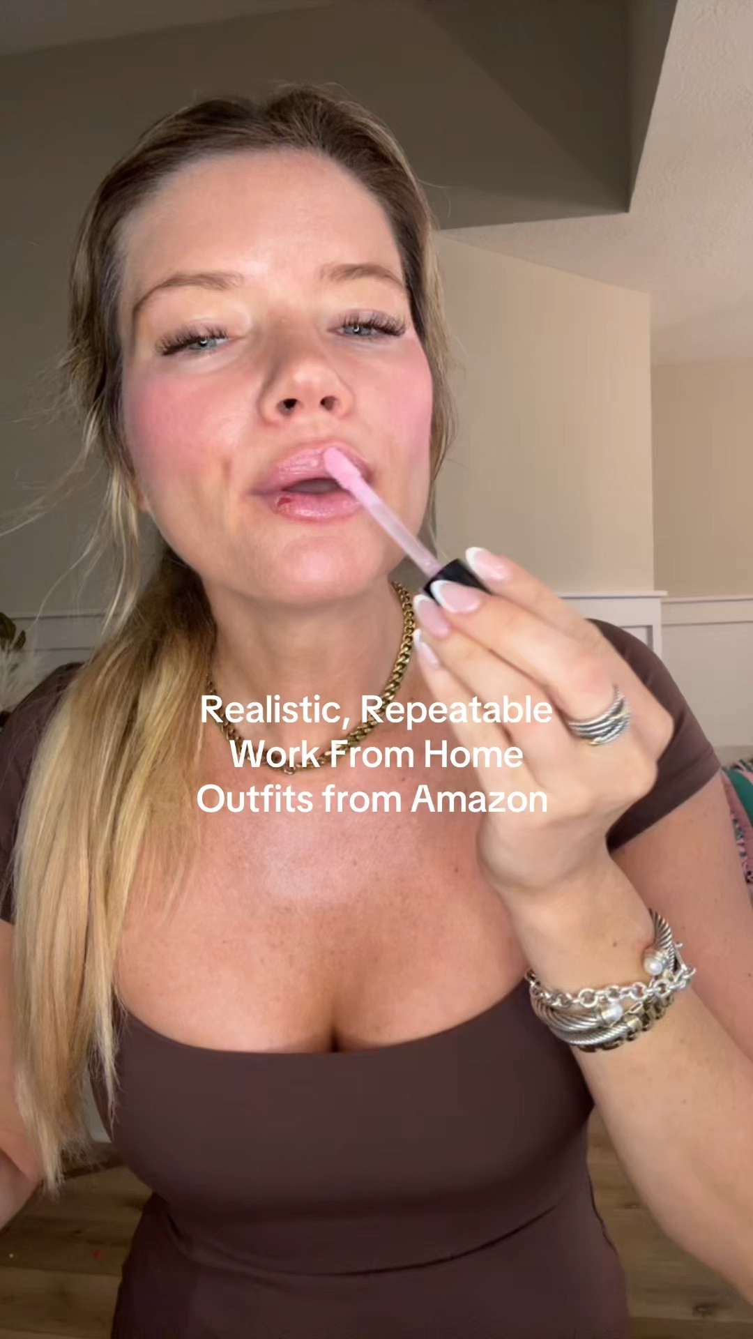 Realistic work from home look

#LTKgrwm #LTKmorningroutine #LTKActive