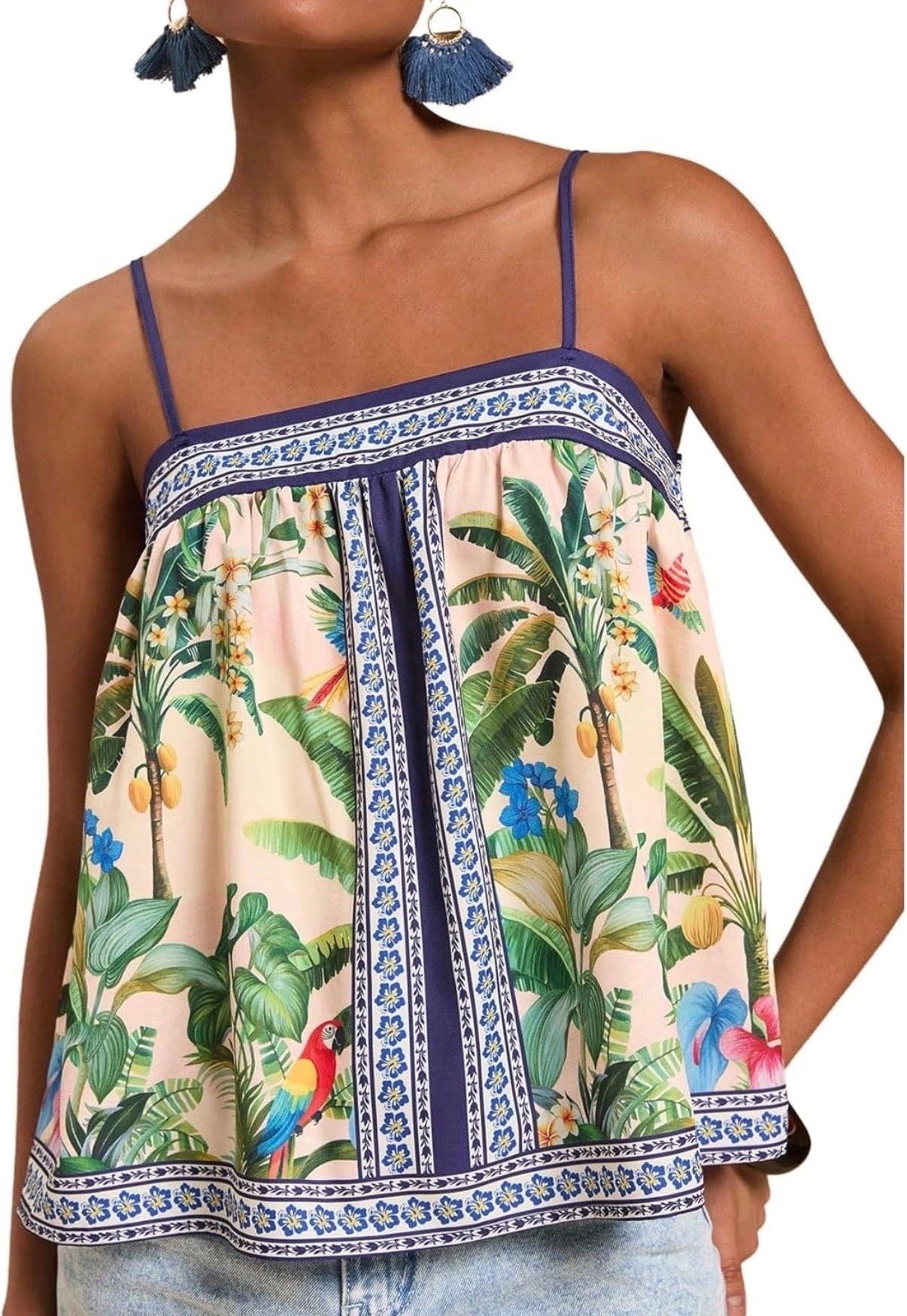 Farm Rio but make it Amazon 
Dress
Floral top
Vacation 


#LTKSeasonal #LTKTravel