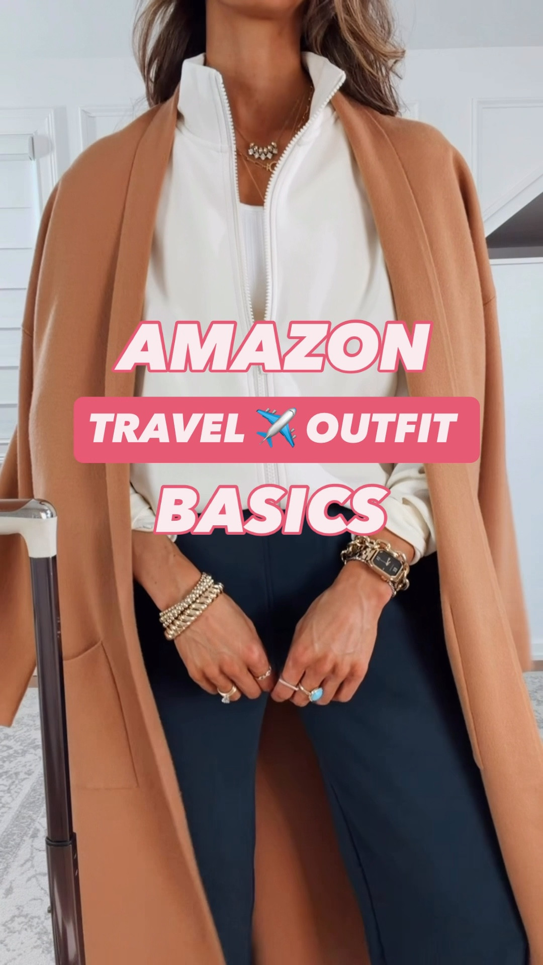 Wearing a xsmall pants, racer tank (with built in bra, and buttery soft jacket. Cardigan is a size small. 

Travel outfit | airport outfit 

#LTKActive #LTKTravel #LTKfitnessgoals