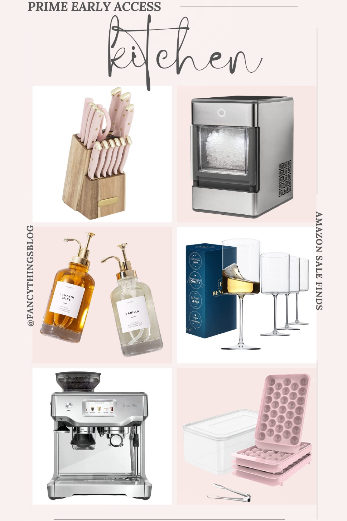 Prime early access kitchen finds! 

Prime day, wine glasses, nugget ice maker, knife set, espresso machine, round ice cube tray, coffee syrup dispensers 

#LTKsalealert #LTKhome #LTKunder50
