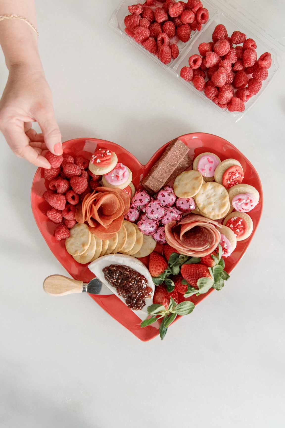 I don’t tend to go all out for holidays. A cute charcuterie snack plate for my kids when they come home is so easy but looks and feels so fun! 

#LTKFamily #LTKSeasonal #LTKWatchNow