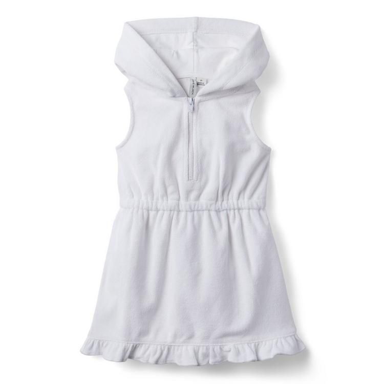 Hooded Terry Swim Cover-Up | Janie and Jack