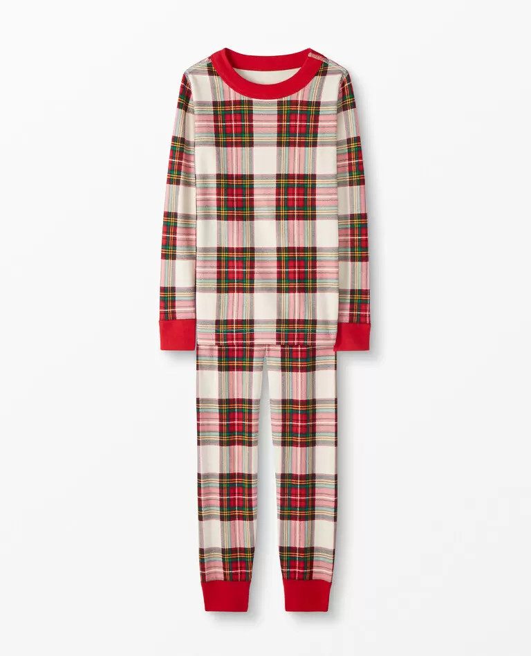 Holiday Print Long John Pajama Set | Hanna Andersson