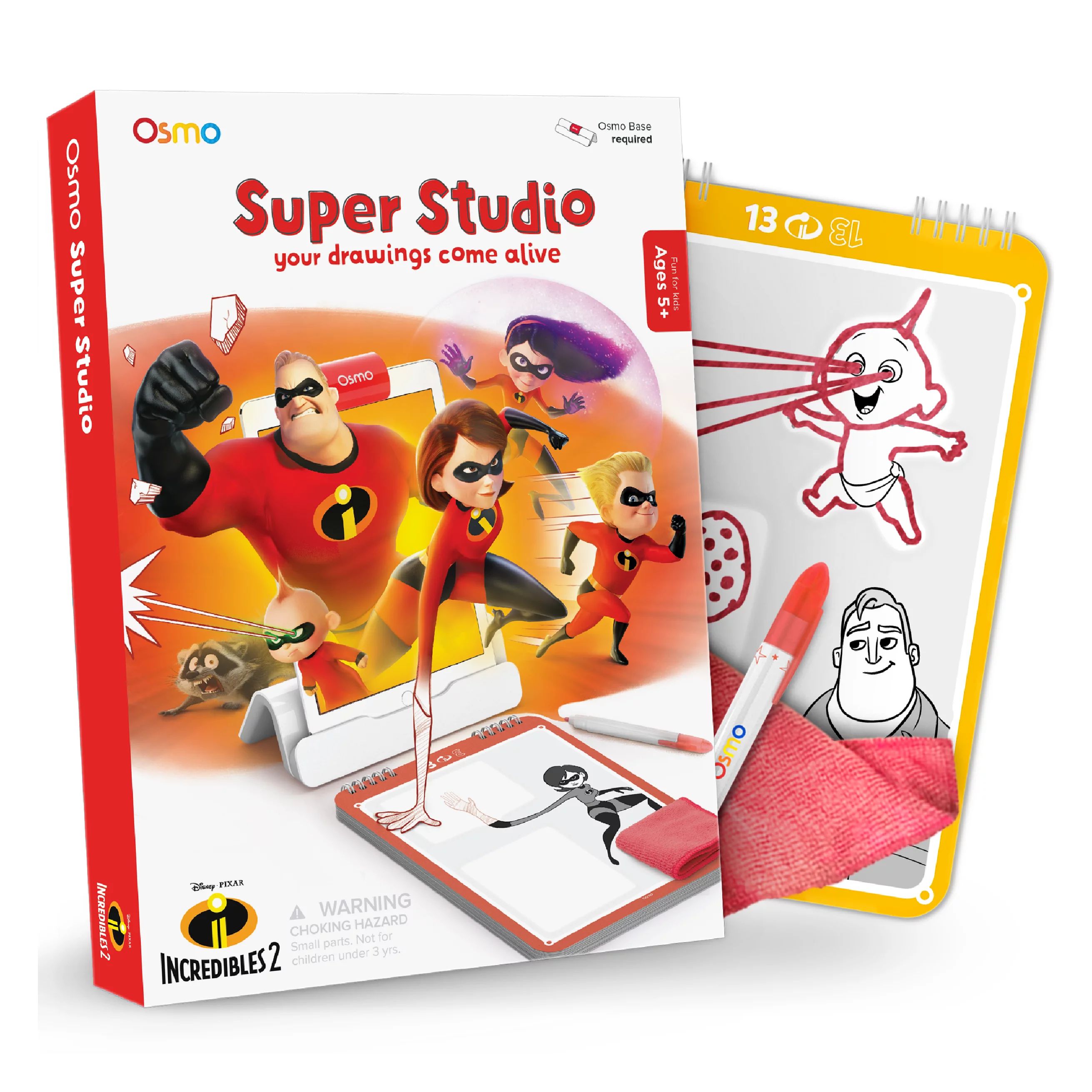 Osmo - Super Studio Learn to Draw Your Favorite Incredibles 2 Characters Game - Ages 5-11 | Walmart (US)