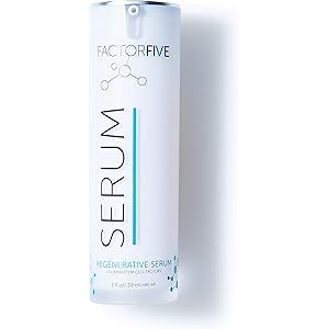 FactorFive Regenerative Serum with Human Derived Apidose Stem Cell Growth Factors, HGF for Skin Tigh | Amazon (US)