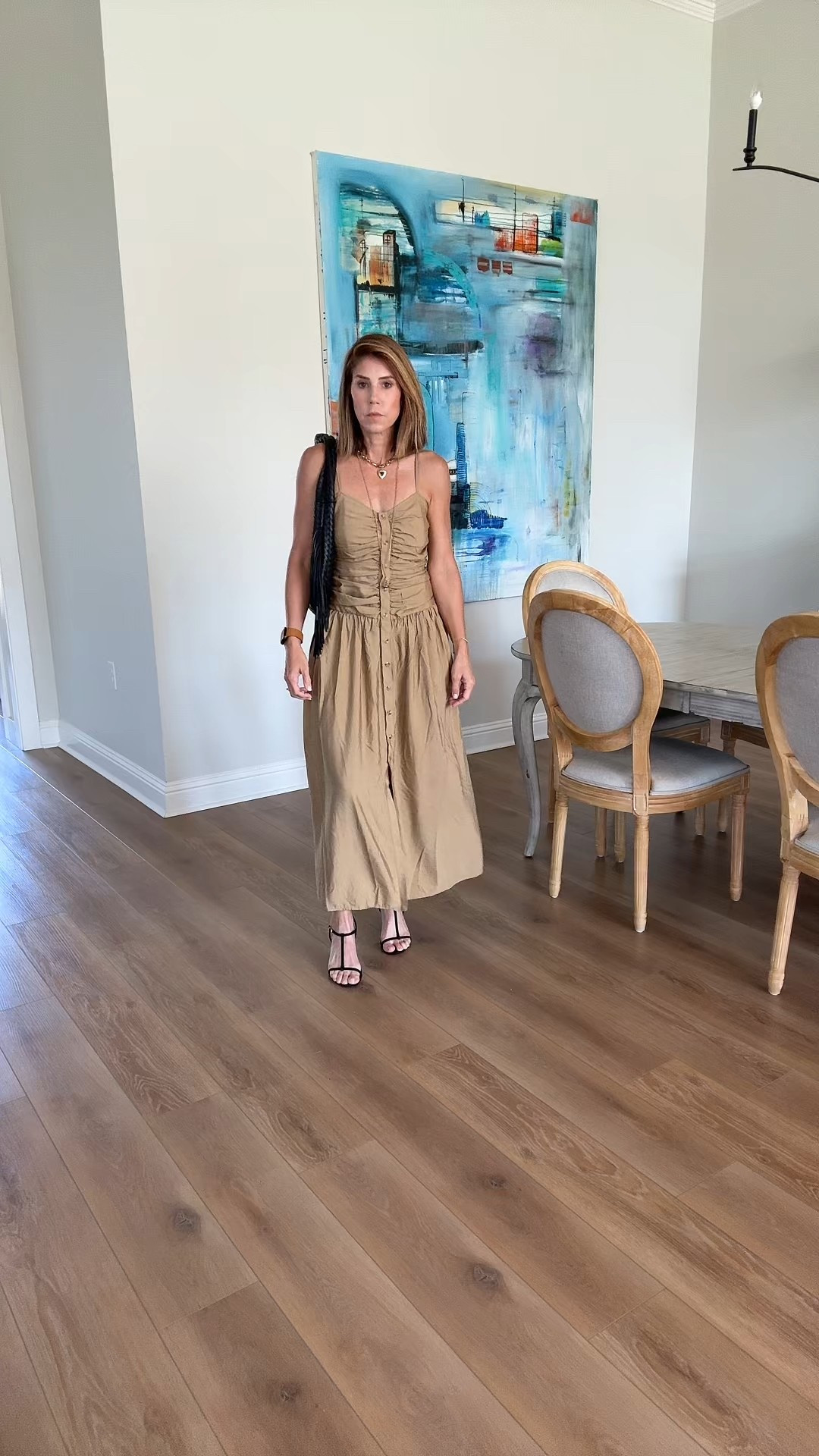 Early Fall Outfit 
Dark Autumn 
Dress - warm autumn 
Purse - winter, dark autumn 

Wearing XS in dress. Fits TTS 

#LTKItBag #LTKFindsUnder50 #LTKOver40