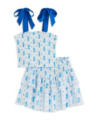 KatieJnyc Girls' Sunny Printed Tie Top & Brooke Skirt - Big Kid | Bloomingdale's KatieJnyc | Bloomingdale's (AU)