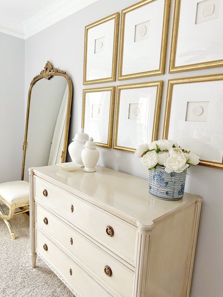 Shop these intaglios and get 15% OFF using my code: LATTI15   This dresser is also on sale.

Be sure to head over to my Instagram where you can also enter to win $100 towards your own custom frames from @frameiteasy 






Arhaus floor mirror, gold, glam, chinoiserie, traditional, blue and white, ginger jar, dresser, bachelors chest, French, Parisian, grand millennial, intaglio, wall, art, bedroom, Etsy, Cailini Coastal 

#LTKhome #LTKsalealert