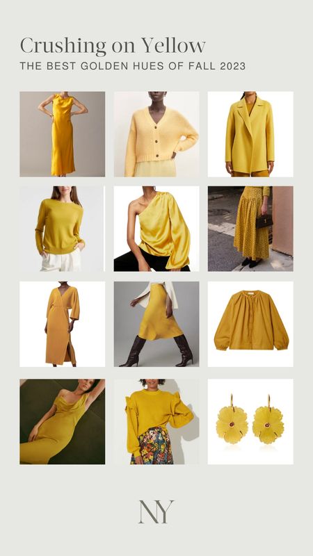 So many gorgeous yellows to love this fall, and there’s an option for every style and a shade for every skin tone!

#yellowdress #yellowsweater #yellowcoat #yellowskirt #goldclothes #yellowclothes 

#LTKstyletip #LTKSeasonal
