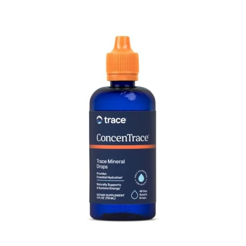 Trace Minerals ConcenTrace Trace Mineral Drops - Liquid Supplement for Bone & Joint Support - Aid... | Amazon (US)