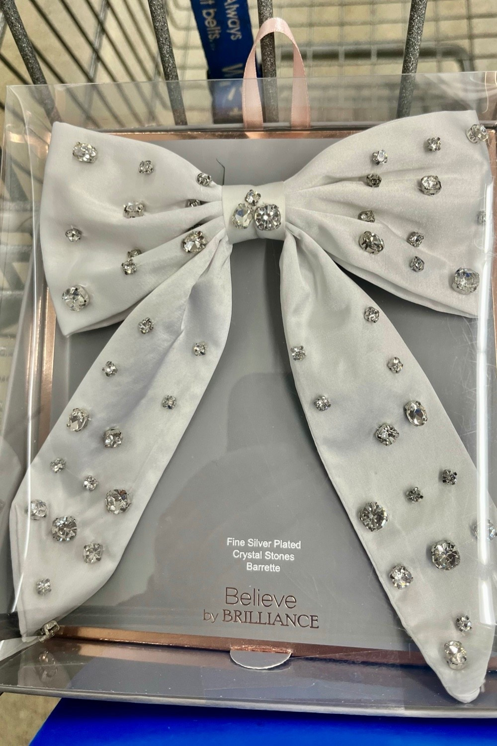 Hair accessory in silver and white at Walmart. 

Engagement gift, bachelorette party gift, bride gift, gift for bride, bridal shower gift. 

#LTKWedding #LTKSeasonal