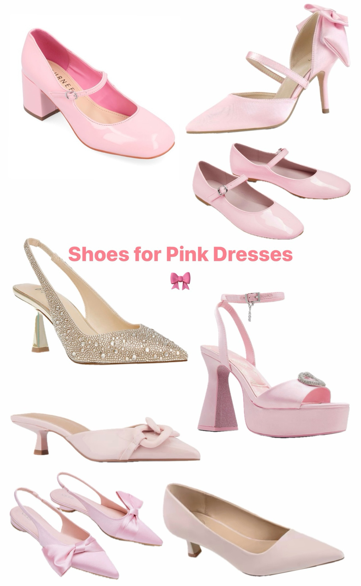 Pink shoes for pink dresses! Comfortable heights and range in prices 🎀

#LTKShoeCrush #LTKStyleTip